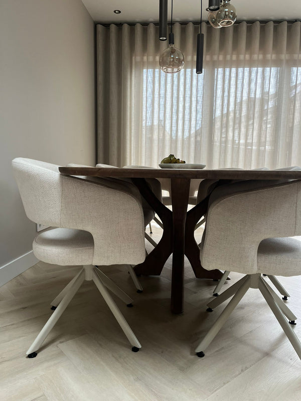 Diningtable Brix Montreaux Brown
