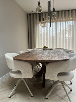 Diningtable Brix Montreaux Brown