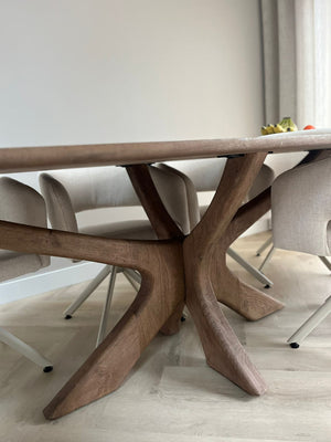 Diningtable Brix Montreaux Brown