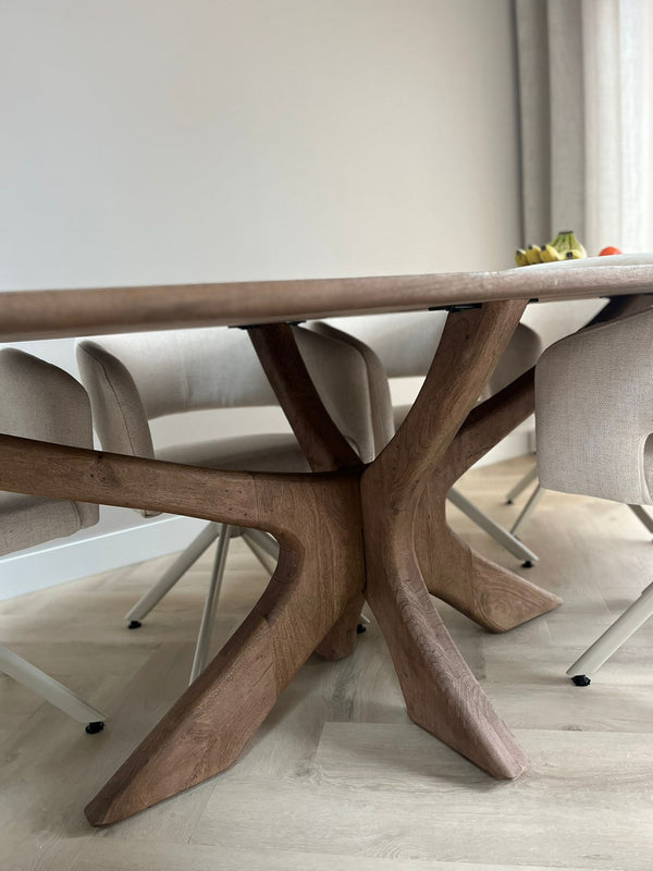 Diningtable Brix Montreaux Brown