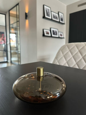 Olielamp Disk Champagne