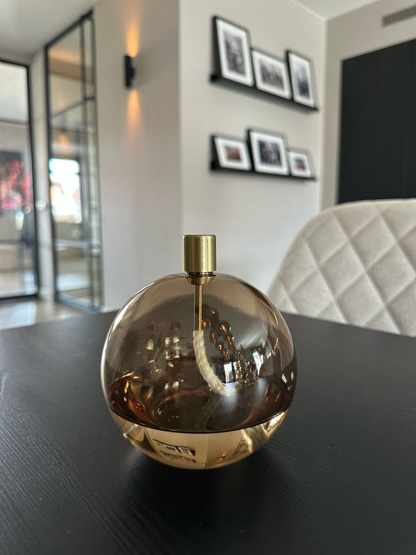 Olielamp Bol Champagne