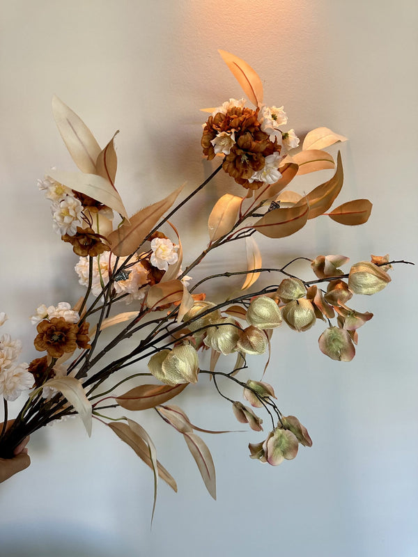 Boeket Autumn met cream-rust bloesem