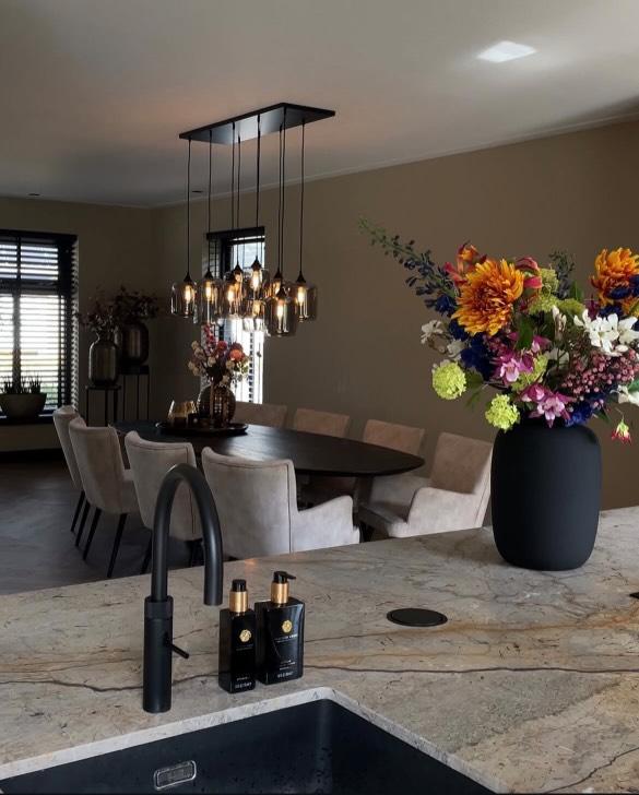 Nikilo 9 lamps Fumé Compleet zoals op foto