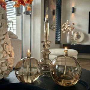 Set van 3 olielampjes Bianca