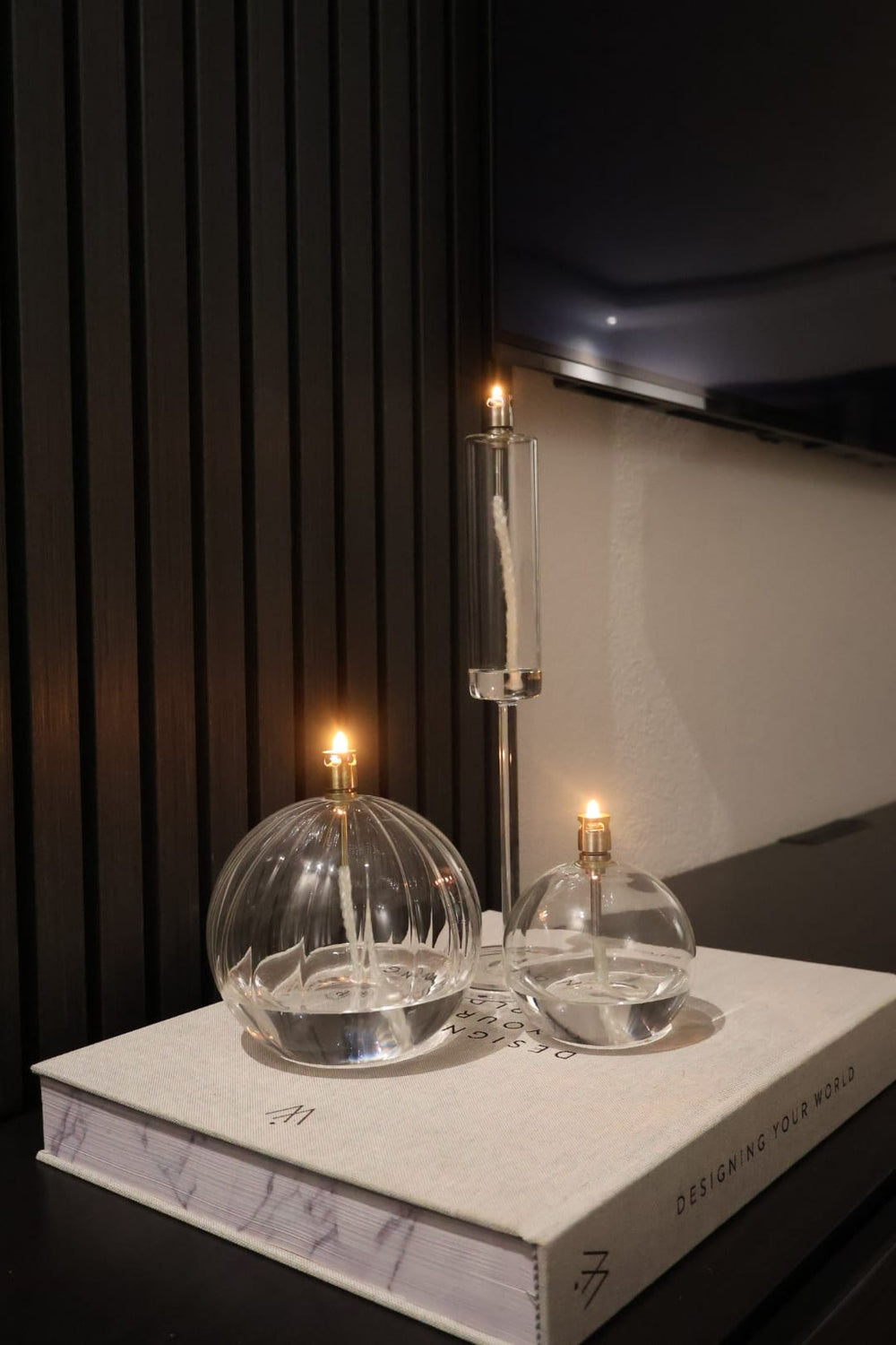 Olielamp Round Elegant
