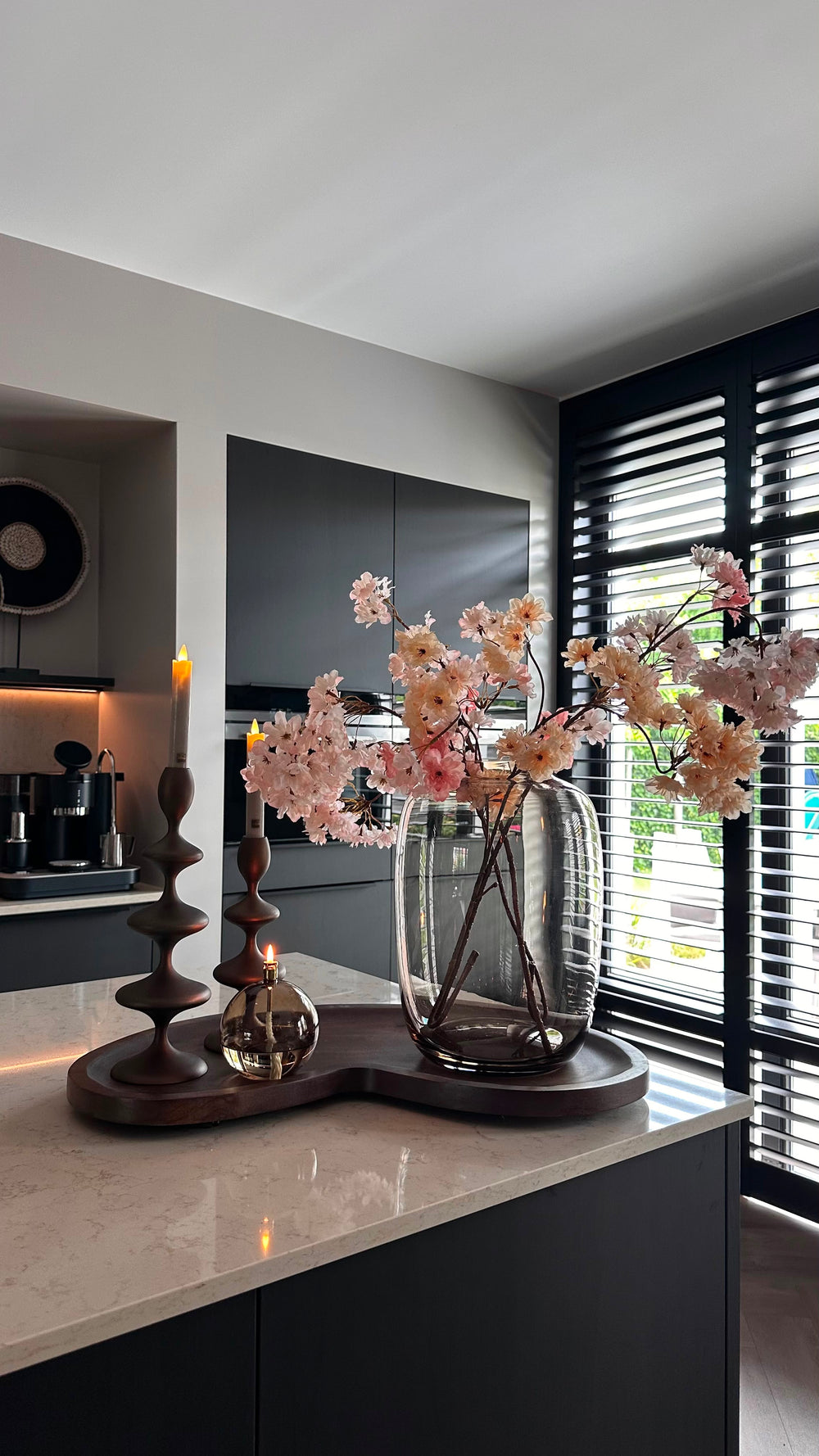 Blush & Walnut