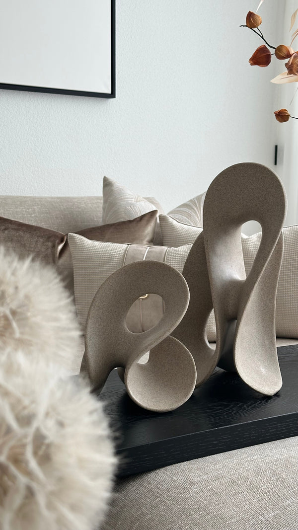 Sculptural Harmony | Shop the Look | Ornament Zaino + Zazina Light & Living