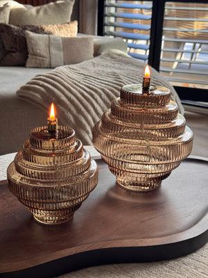 Olielamp Twin Champagne Peri Living