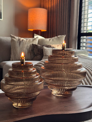 Olielamp Twin Champagne Peri Living