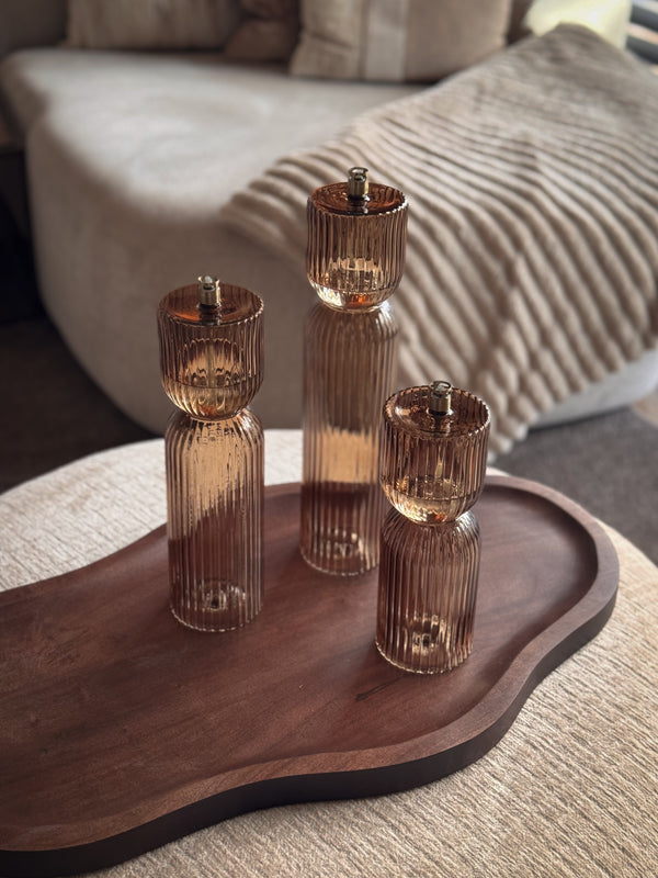 Olielampjes Champagne Peri Living | Shop The Look | Ribelle glas