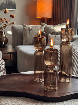 Olielampjes Champagne Peri Living | Shop The Look | Ribelle glas