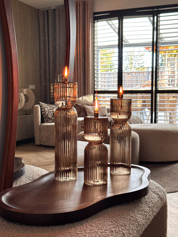 Olielampjes Champagne Peri Living | Shop The Look | Ribelle glas