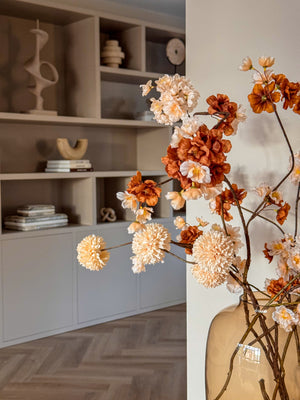 Kunstbloesemtak Cream - Rust 85 & 126 cm