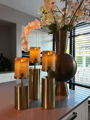 Luxe gouden kandelaren