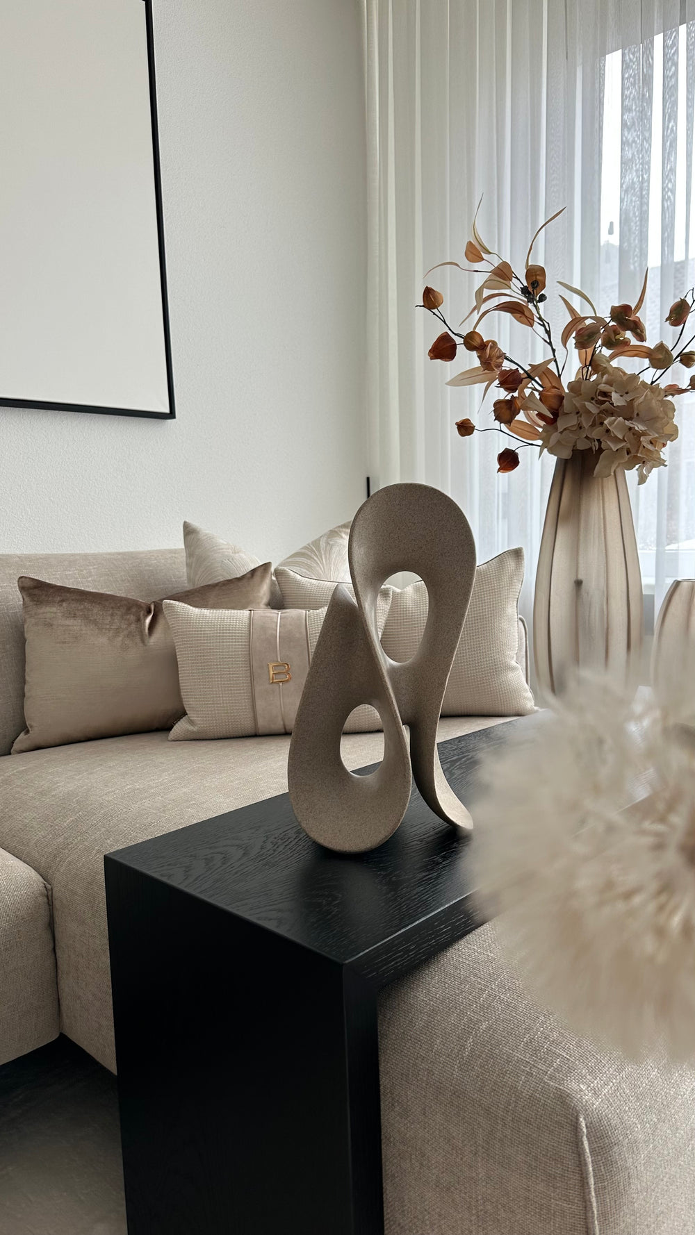 Ornament Zazina Taupe Light&Living