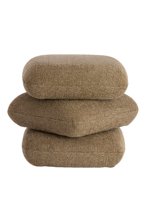 Pouf 44,5x44,5x44,5 cm LAURIE taupe Light & Living