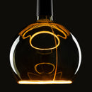 Floating LED Smokey grey 200 Globe 55058