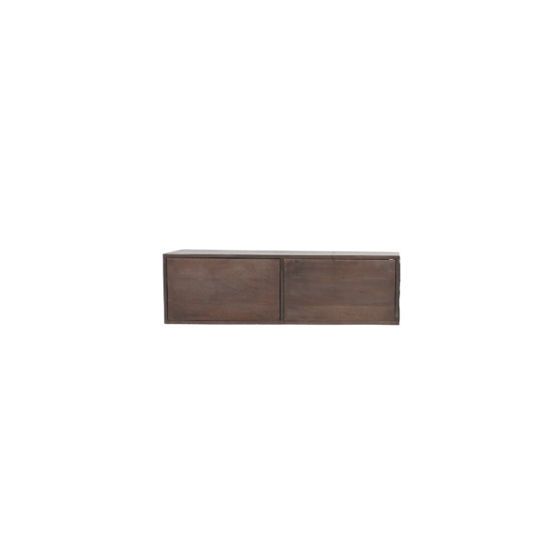 Zwevend TV meubel Vision Walnut