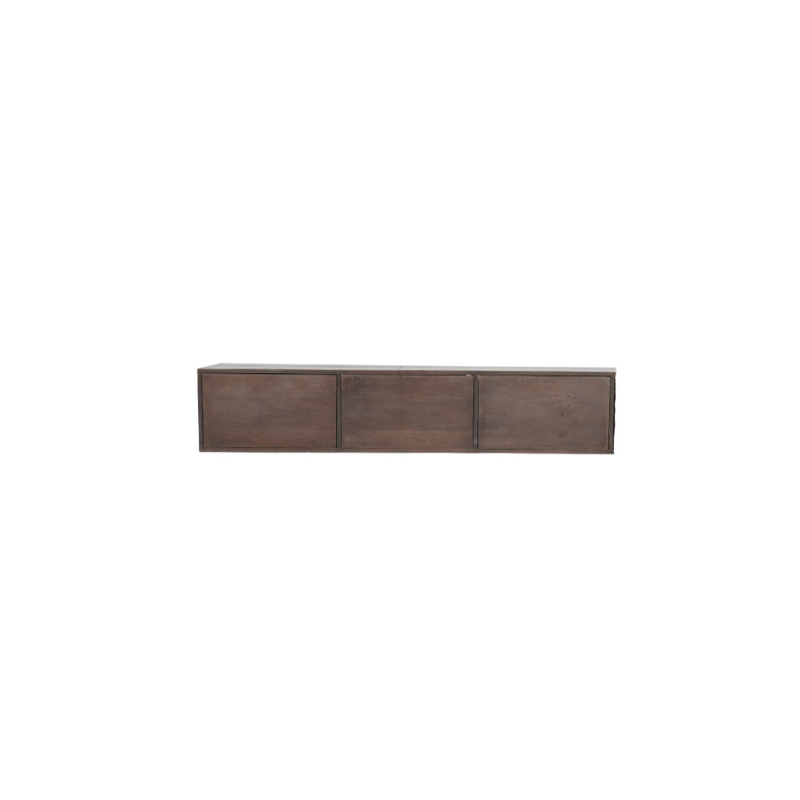 Zwevend TV meubel Vision Walnut