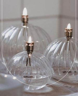 Olielamp Round Elegant