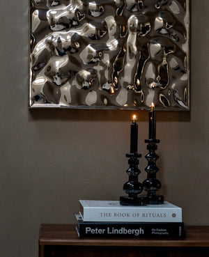 Candleholder Smoked (Olielamp)