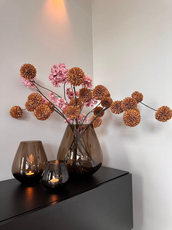 Tasman Taupe Set van 3 Vase the World