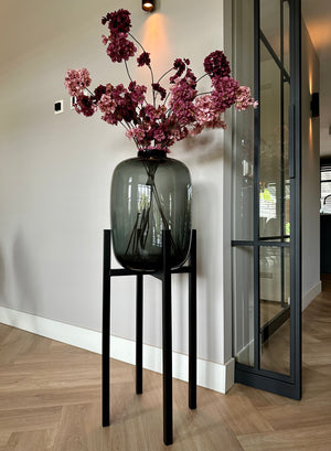 Vaas Smoke XL Vase the World incl.standaard