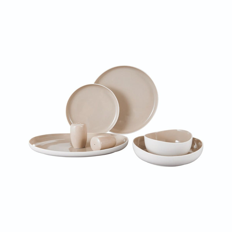 Bricard Colmar serviesset 27-delig | Beige-wit