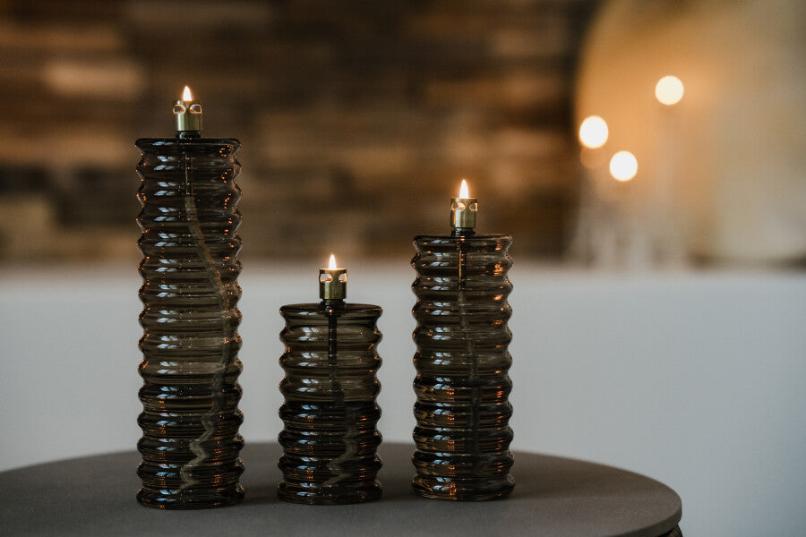 Colonne Champagne Brass (Olielamp)