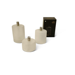 Olielamp Cilinder Frosted