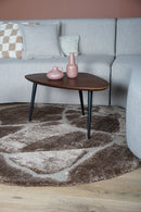 Karpet Macy Bruin Rond