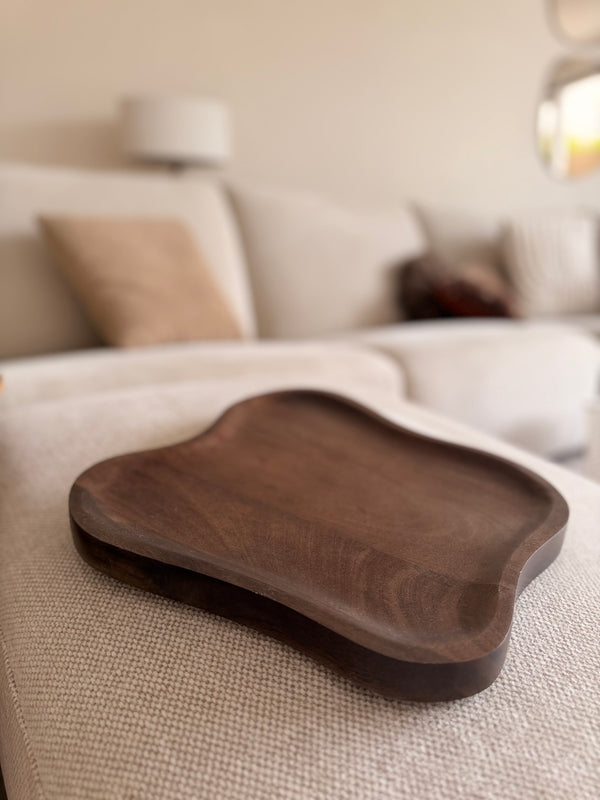 Breckenridge Dienblad Walnut – Vase The World