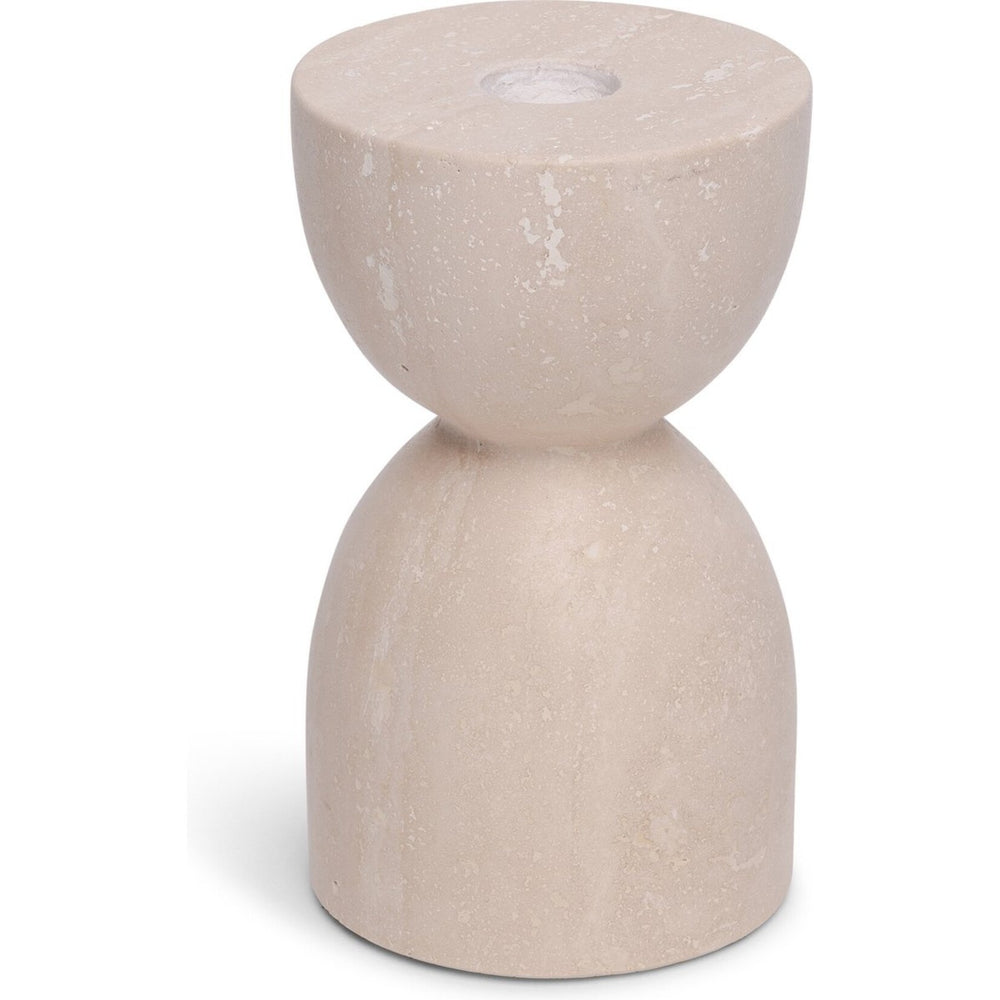 Travertine Kaarsenhouder