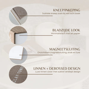 Opbergboek Clay Tones