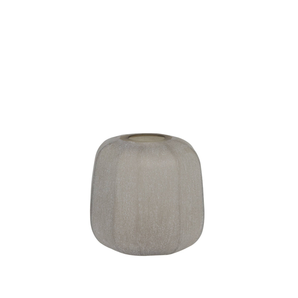 pacengo vaas light&living lightbrown Ø23x24 cm