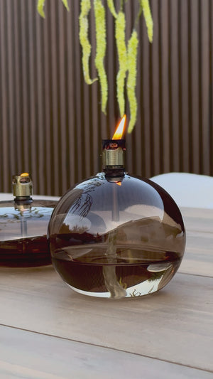 Olielamp Bol Champagne