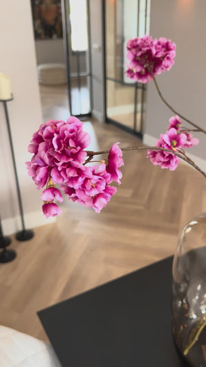 Kunstbloesemtak Fuchsiaroze 85 & 126 cm