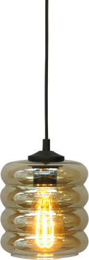 Quinto Glas 7 Ribbed cylinder