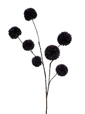 Kunstbloem Pom Pom Purple
