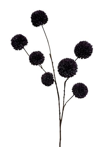 Kunstbloem Pom Pom Purple