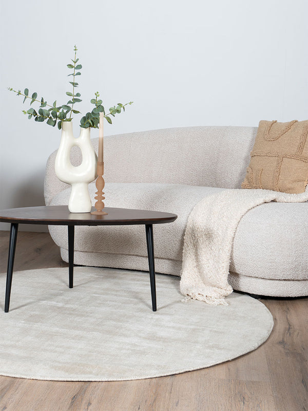 Karpet Cos Beige Rond