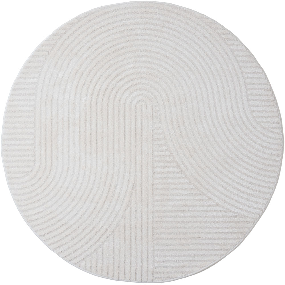 Karpet Ella Cream Rond