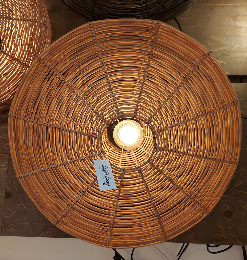 Wandlamp Mataka rotan naturel