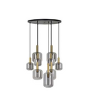 Hanglamp Lekar 9 Lichts Rond