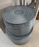 Bijzettafel S/2 Nivez zwart-antiek groen