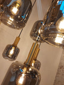 Hanglamp Lekar 5 Lichts Rond