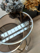 Duarte Set van 2 Glas bruin-Licht goud