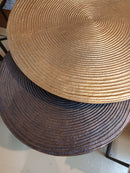 Bijzettafel S/2 TALCA ant koper+brns circ