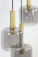 Hanglamp Lekar 9 Lichts Rond